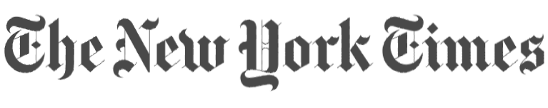 A logo for The New York Times