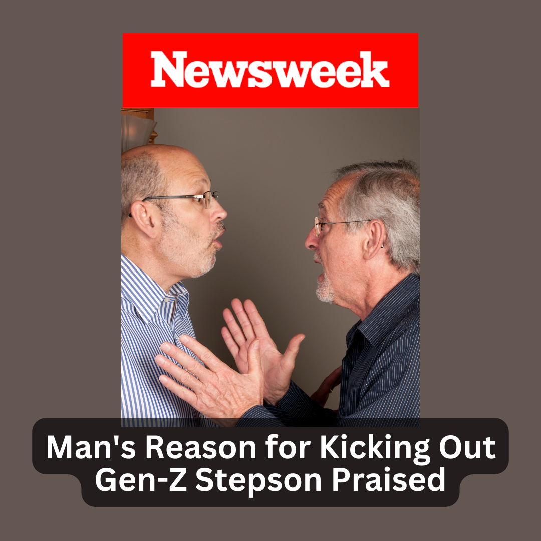 Newsweek article shows two men arguing
