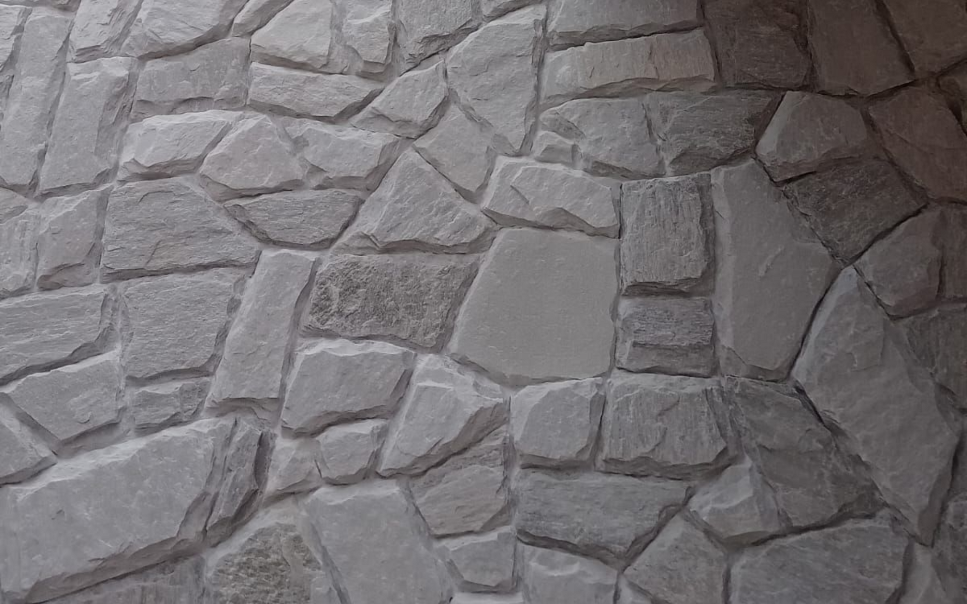 pedra moledo na área gourmet