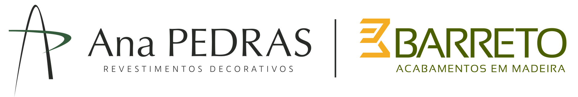Um logotipo em preto e branco para uma empresa chamada ana pedras