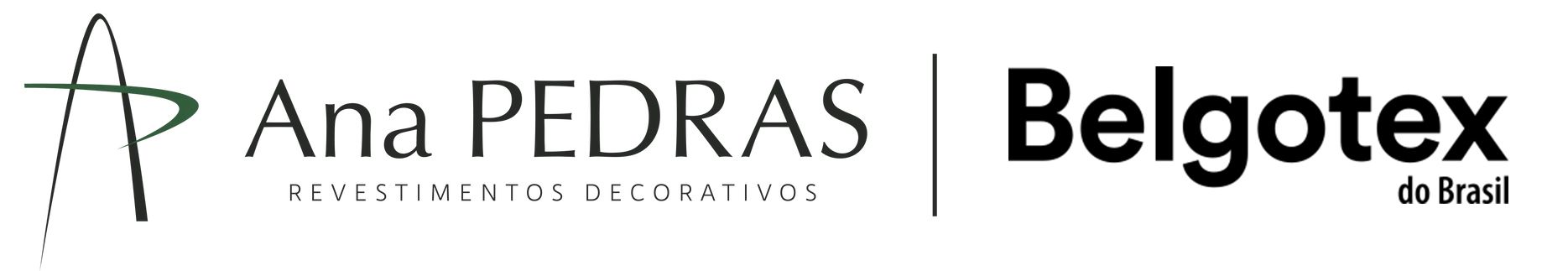 Um logotipo em preto e branco para uma empresa chamada ana pedras
