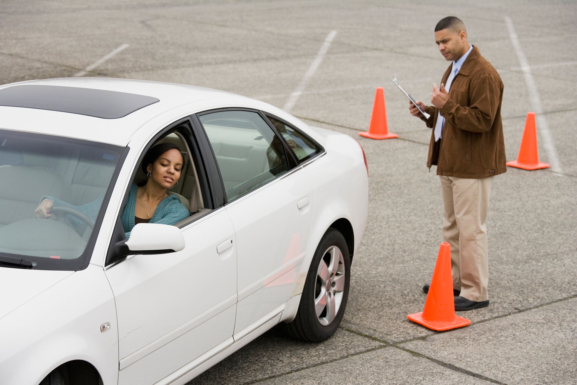 Teenager taking driver's test at Driving School for confident driving skills | Bay Shore, NY