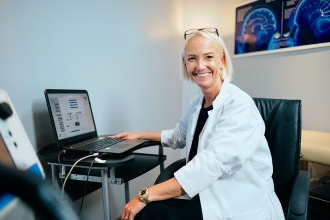 Occupational Medicine — Female Doctor Working In Office in Baton Rouge, LA