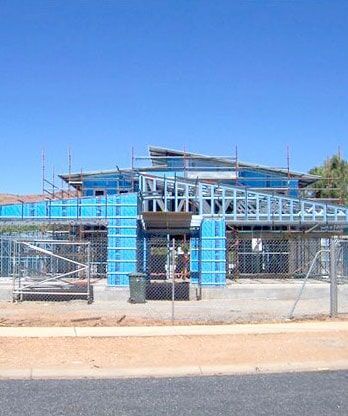 Commercial building construction — Sno's Welding in Alice Springs, NT	