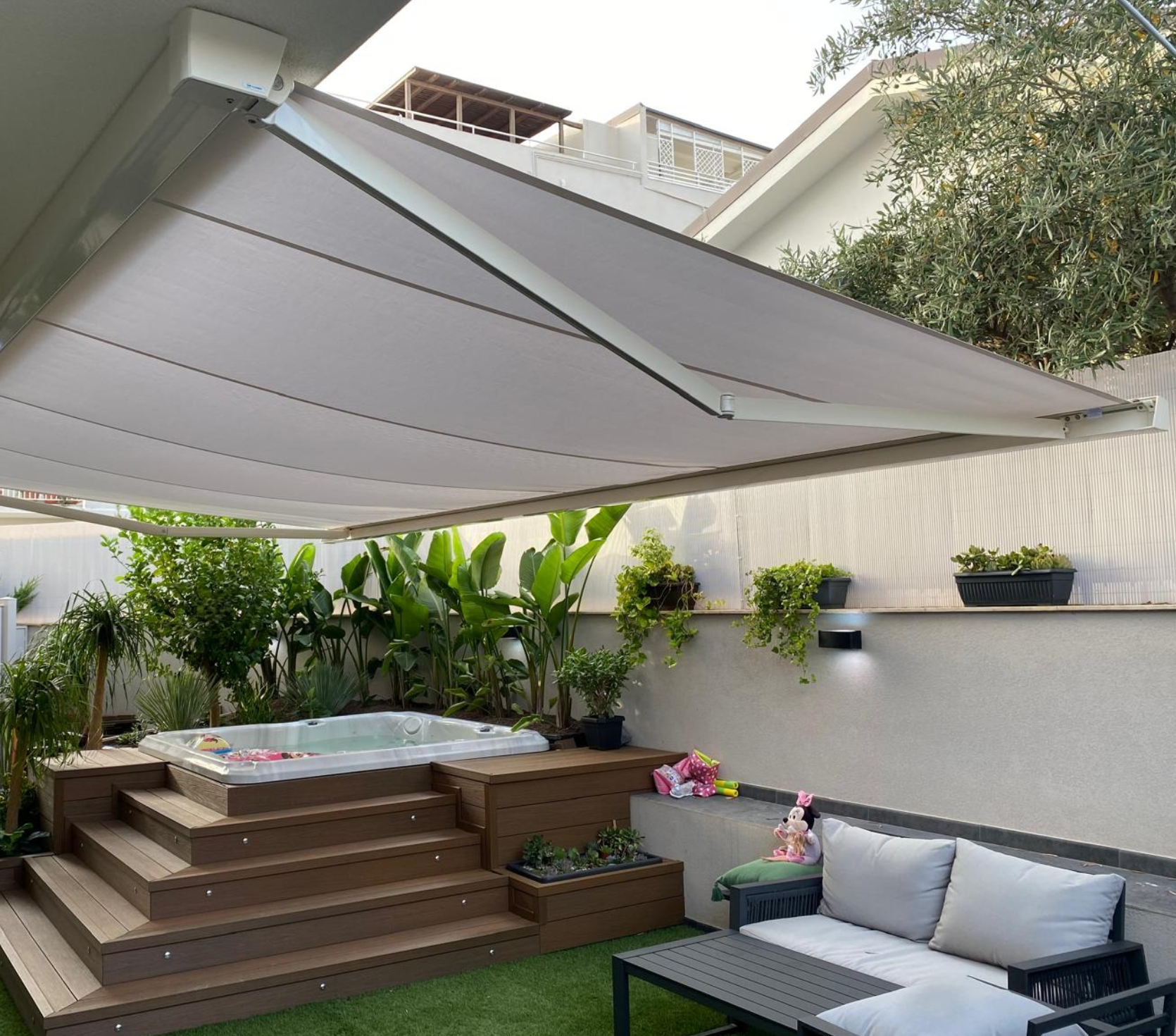 Tende da sole a bracci Tendaggi Sferrazza Racalmuto Agrigento