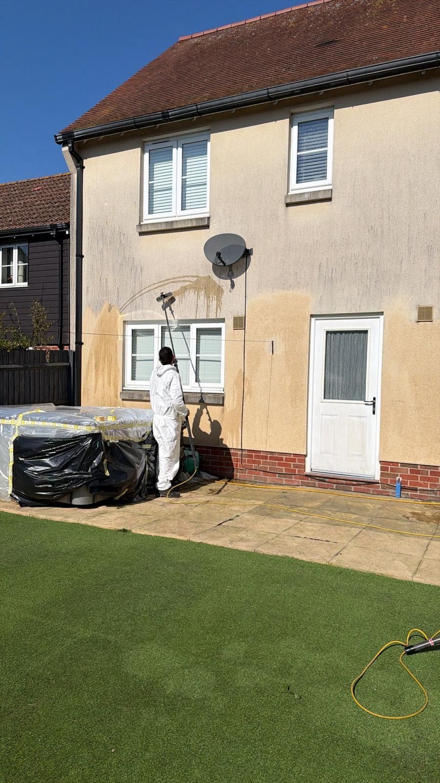 Brighton Residential Render Cleaning Service
