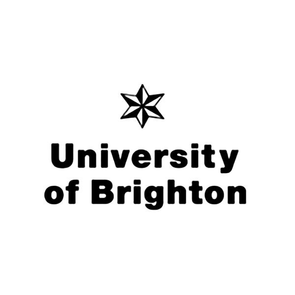University of Brighton logo with a six-pointed star above the words.