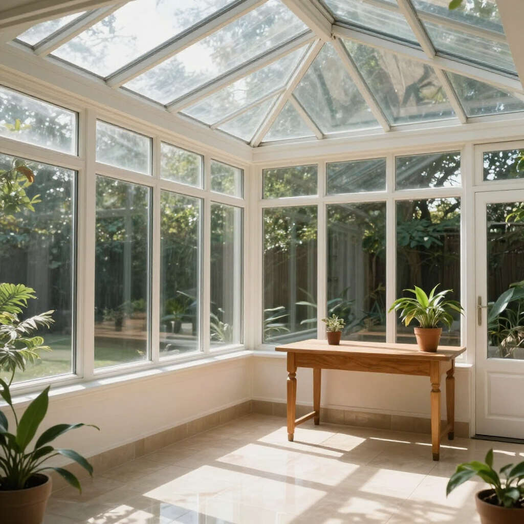 Conservatory cleaning service