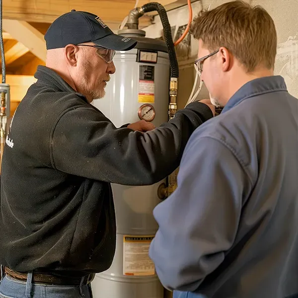 Expert Sunshine Plumbers providing professional water heater services in Bedford, NH