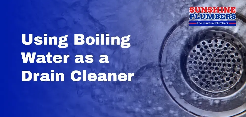 drain cleaning with boiling water