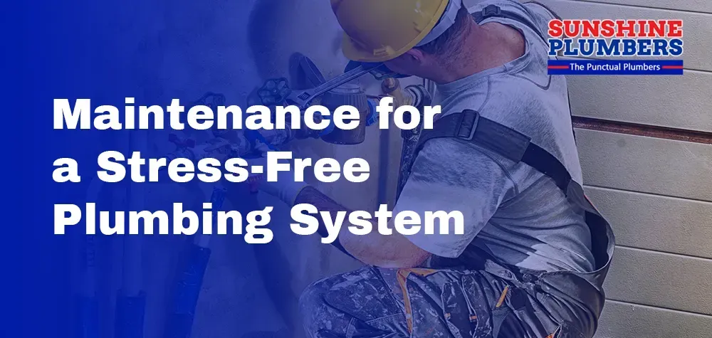 Preventive Maintenance for a Stress-Free Plumbing System