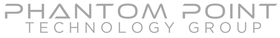 Phantom Point Technology Group logo in gray, stylized text.