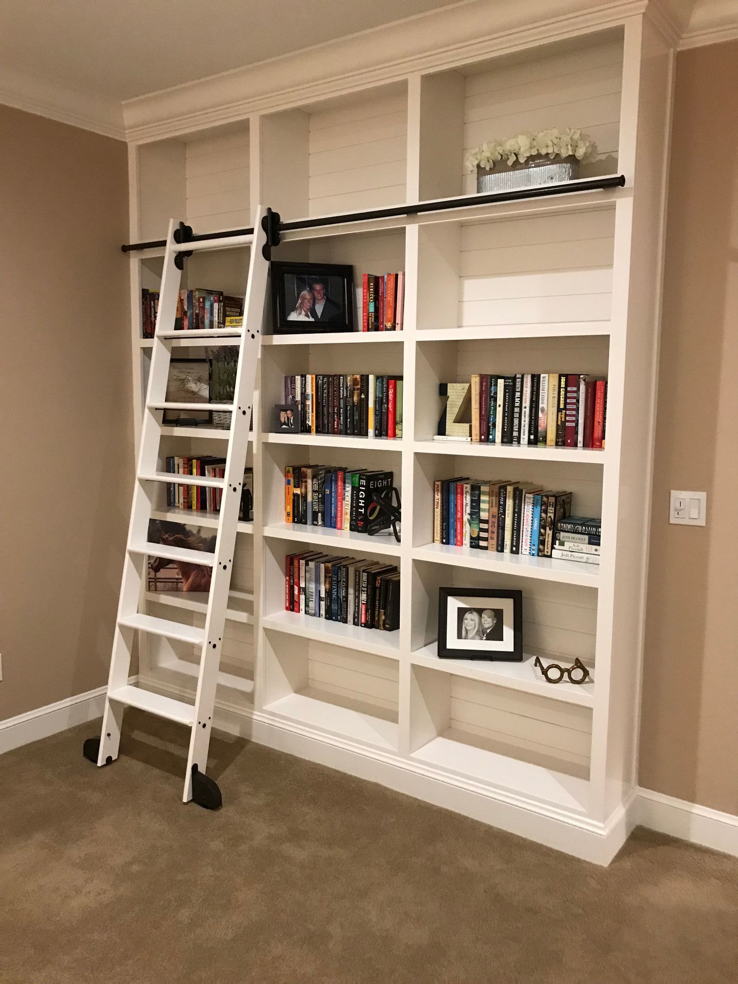 Bookshelf With Ladder