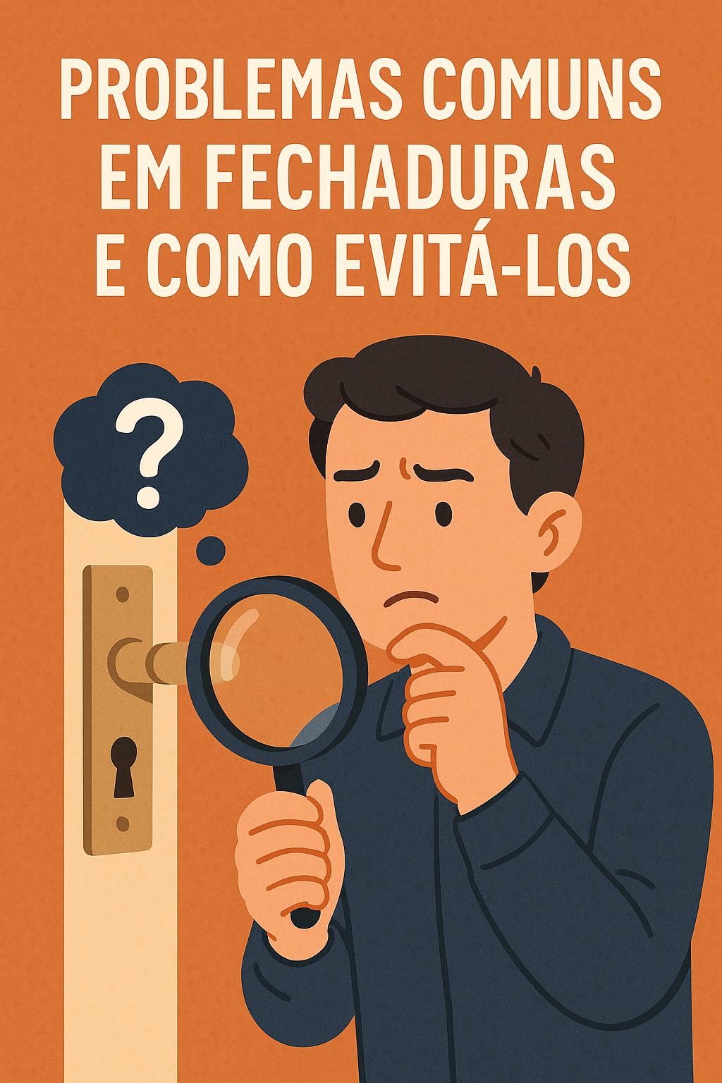 imagem a mostrar problemas em fechaduras e como evita los