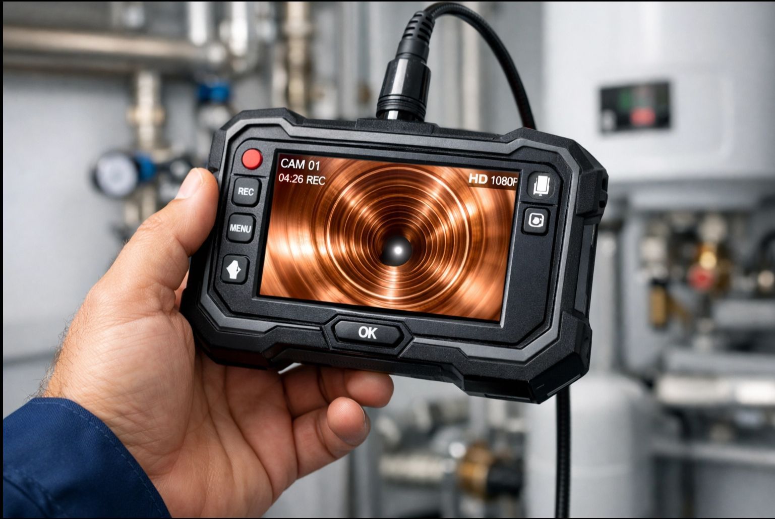 detectamos fuga de agua com esse equipamento