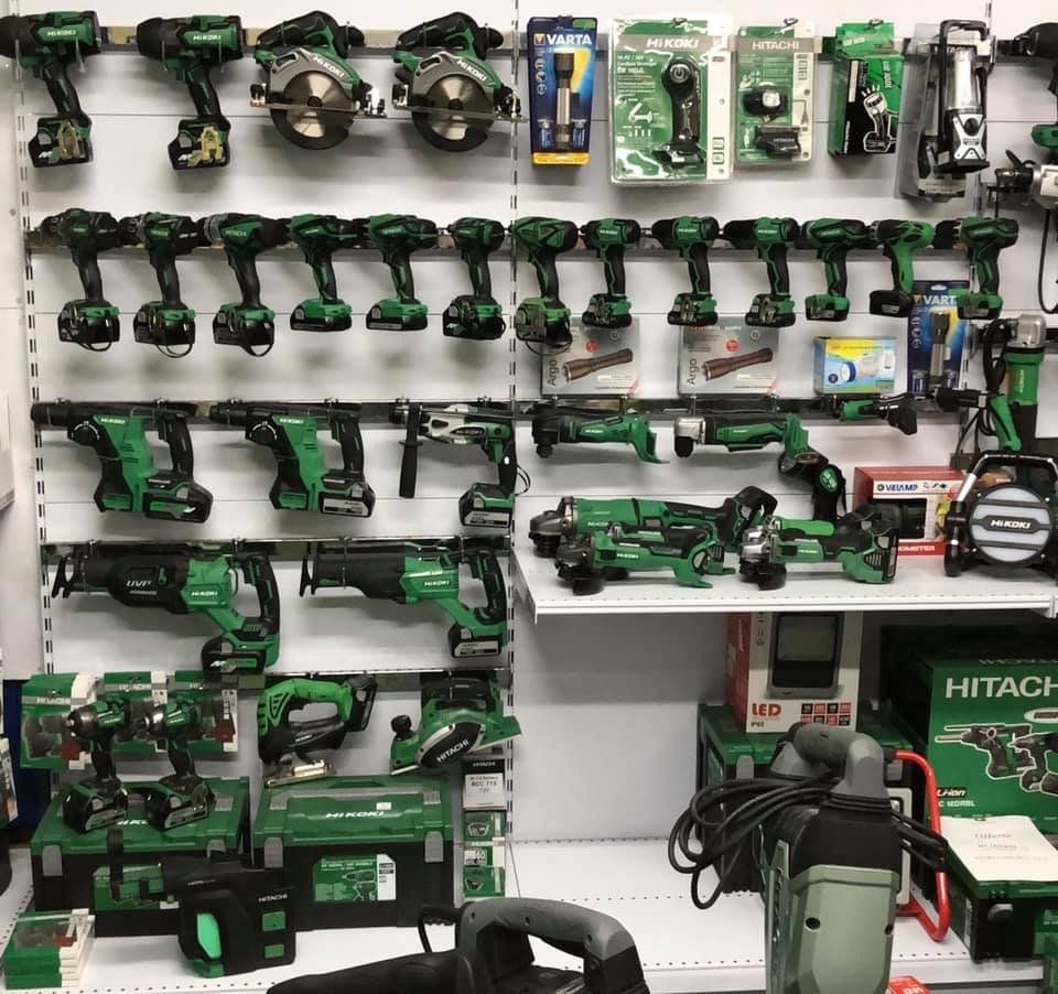 Utensili in esposizione