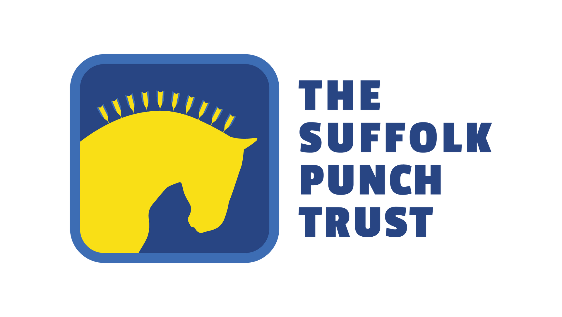 The Suffolk Punch Trust horse logo