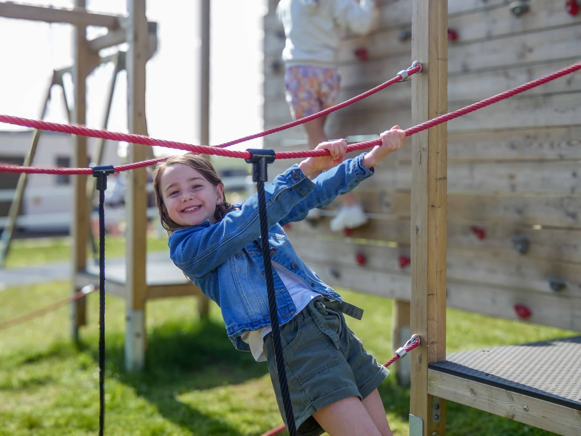 Fun playground at the Suffolk Punch Trust