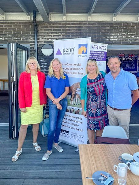 a group of Corporate Sponsors are helping raise funds for the Suffolk Punch Trust charity