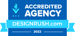 Accredited Agency by DesignRush 2022 icon