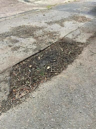 Close Up of a Concrete Sidewalk With a Hole in It — JP Civilworx Pty Ltd in Eraring, NSW