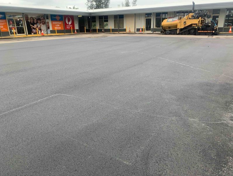 Asphalt Concrete In A Carpark — JP Civilworx Pty Ltd in Eraring, NSW