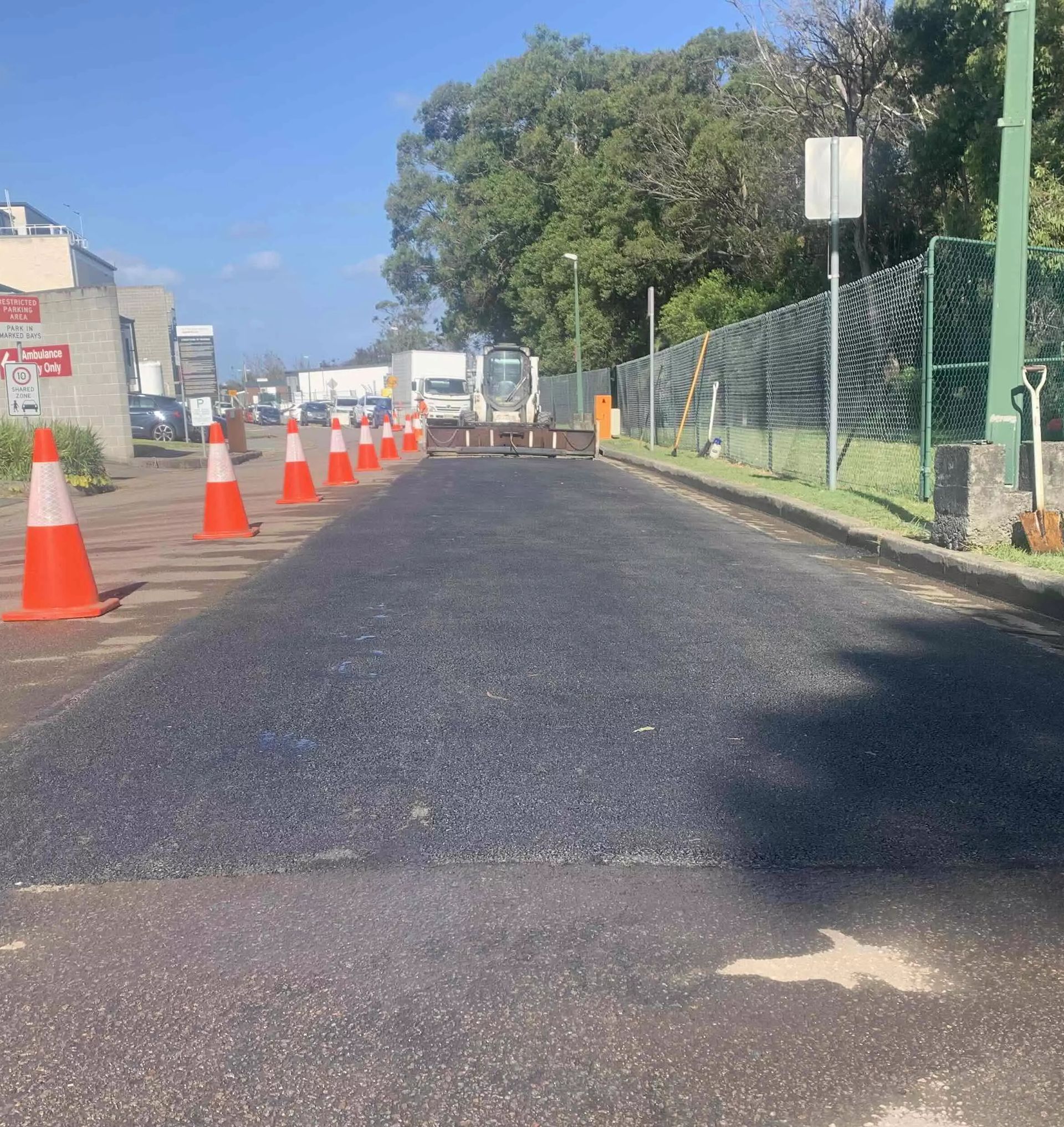 A Flat Carpark Area Surrounded By Trees — JP Civilworx Pty Ltd in Eraring, NSW