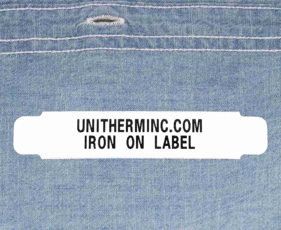 Iron On Clothing Label