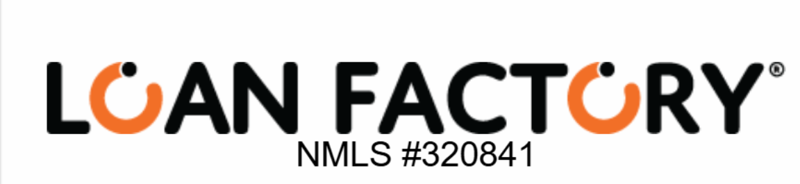 Loan Factory logo with orange and black text and 