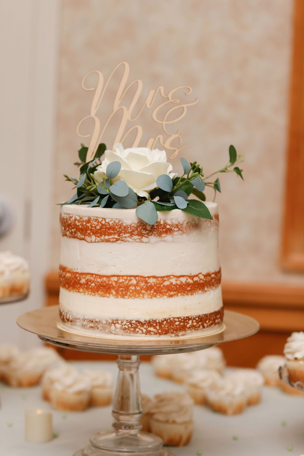 Wedding cake with