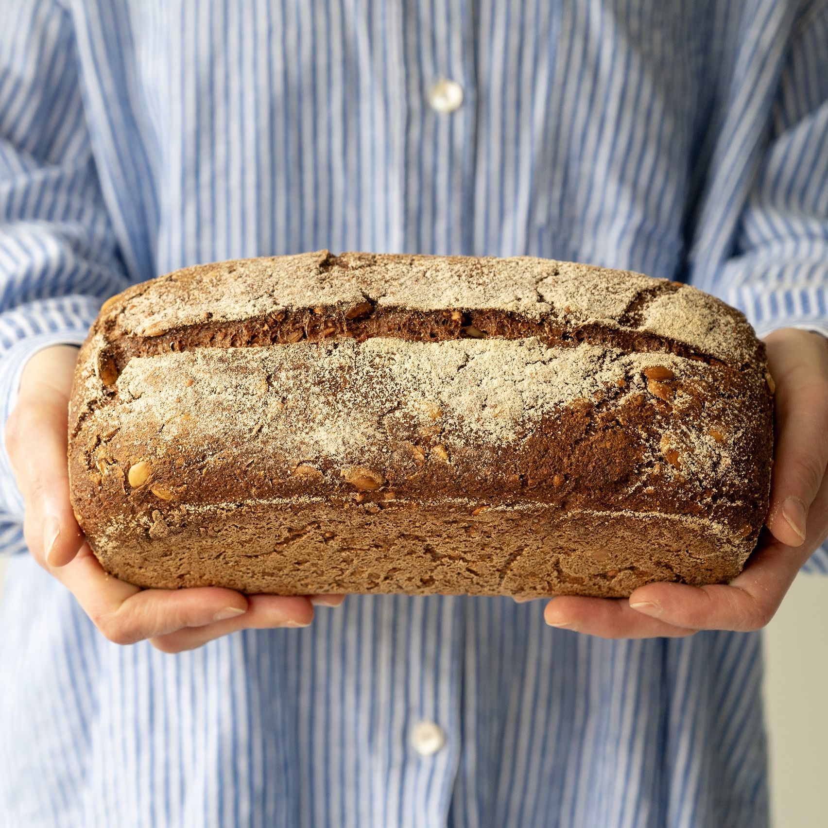 Sunflower Buckwheat Sourdough Bread