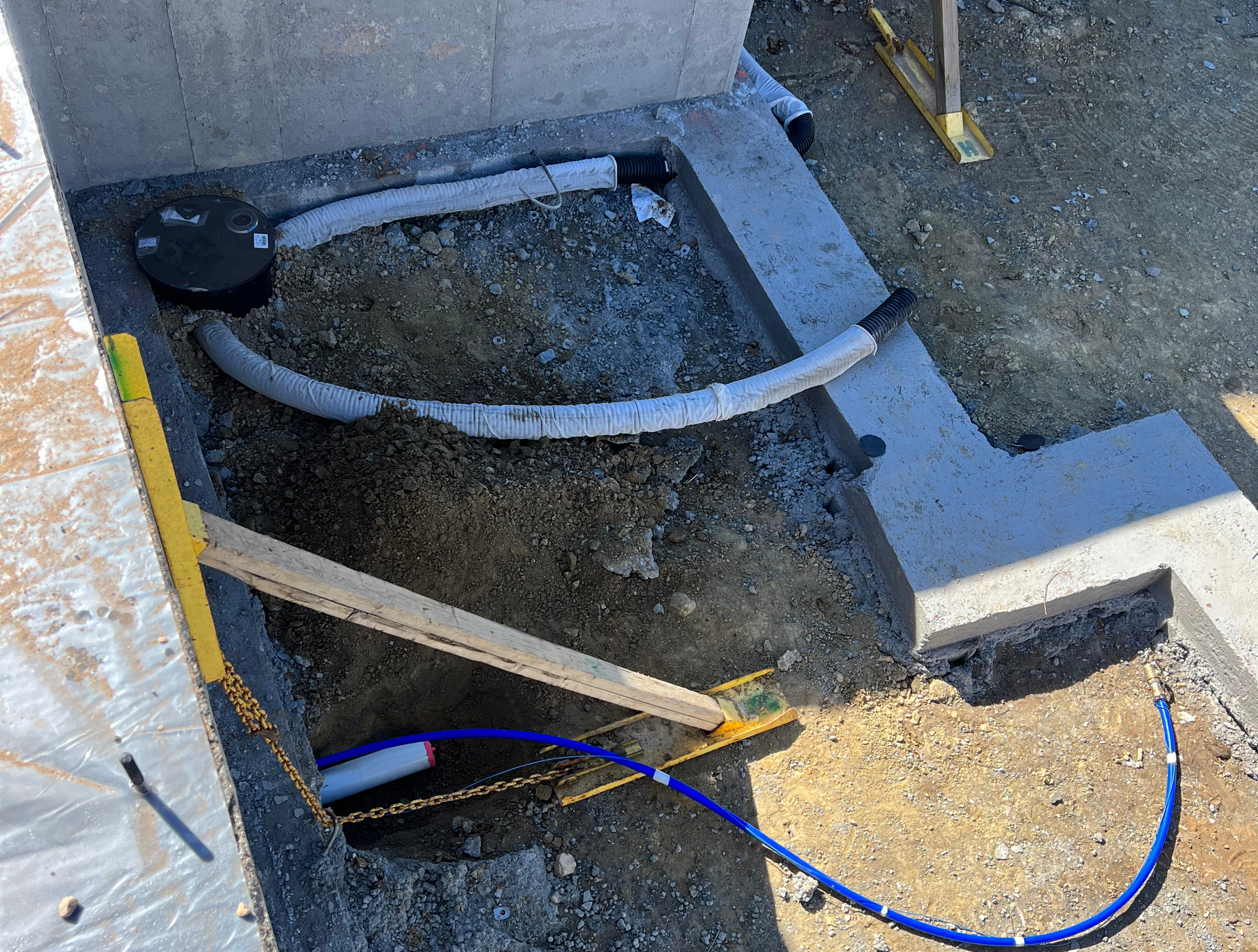 water and sewer hookups