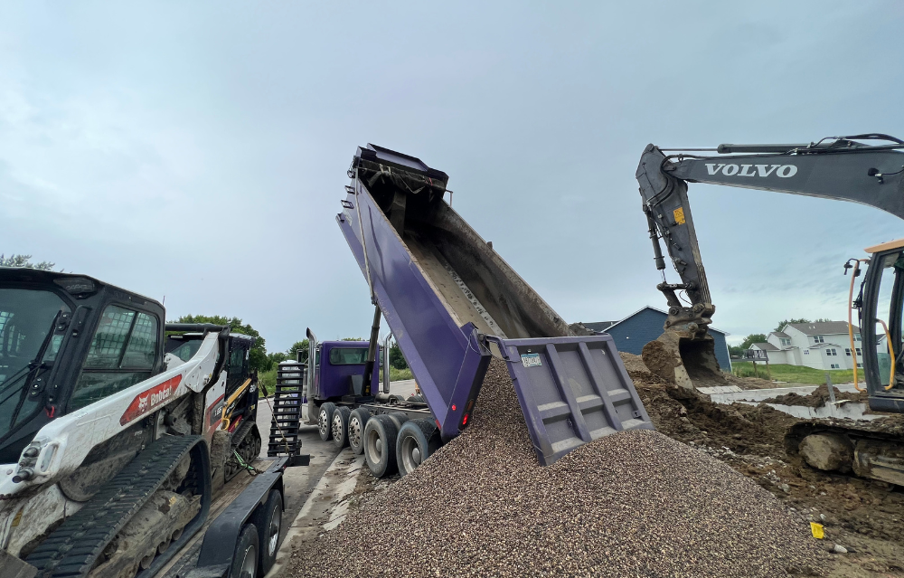 material hauling service