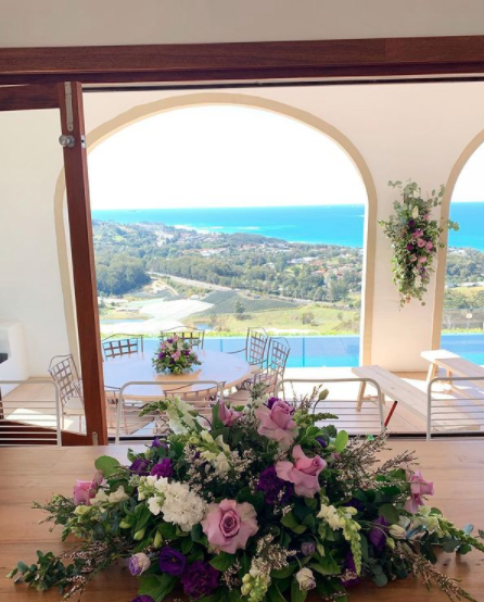 White and Pink Bouquet — Florists In Woolgoolga, NSW