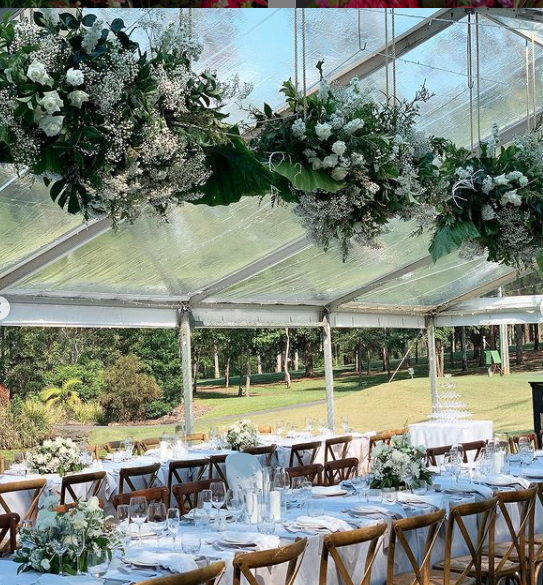 Table Bouquet Setup — Florists In Woolgoolga, NSW