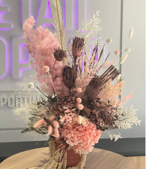 Bouquet On Table — Florists In Woolgoolga, NSW