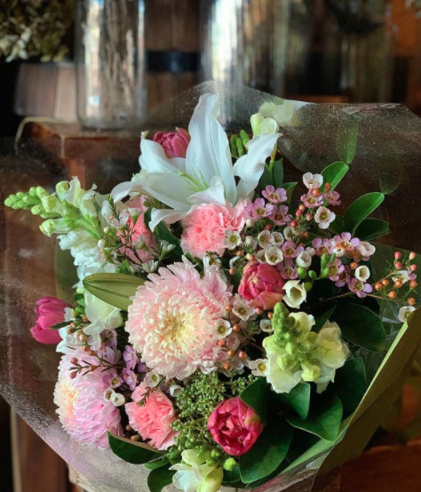 Bouquet With Flowers — Florists In Woolgoolga, NSW