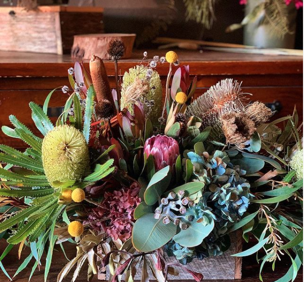 Flower Arrangement Vibrant — Florists In Woolgoolga, NSW