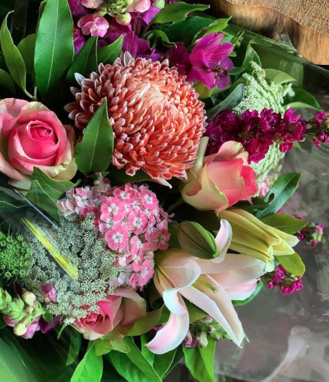 Flower Arrangement Colourful — Florists In Woolgoolga, NSW