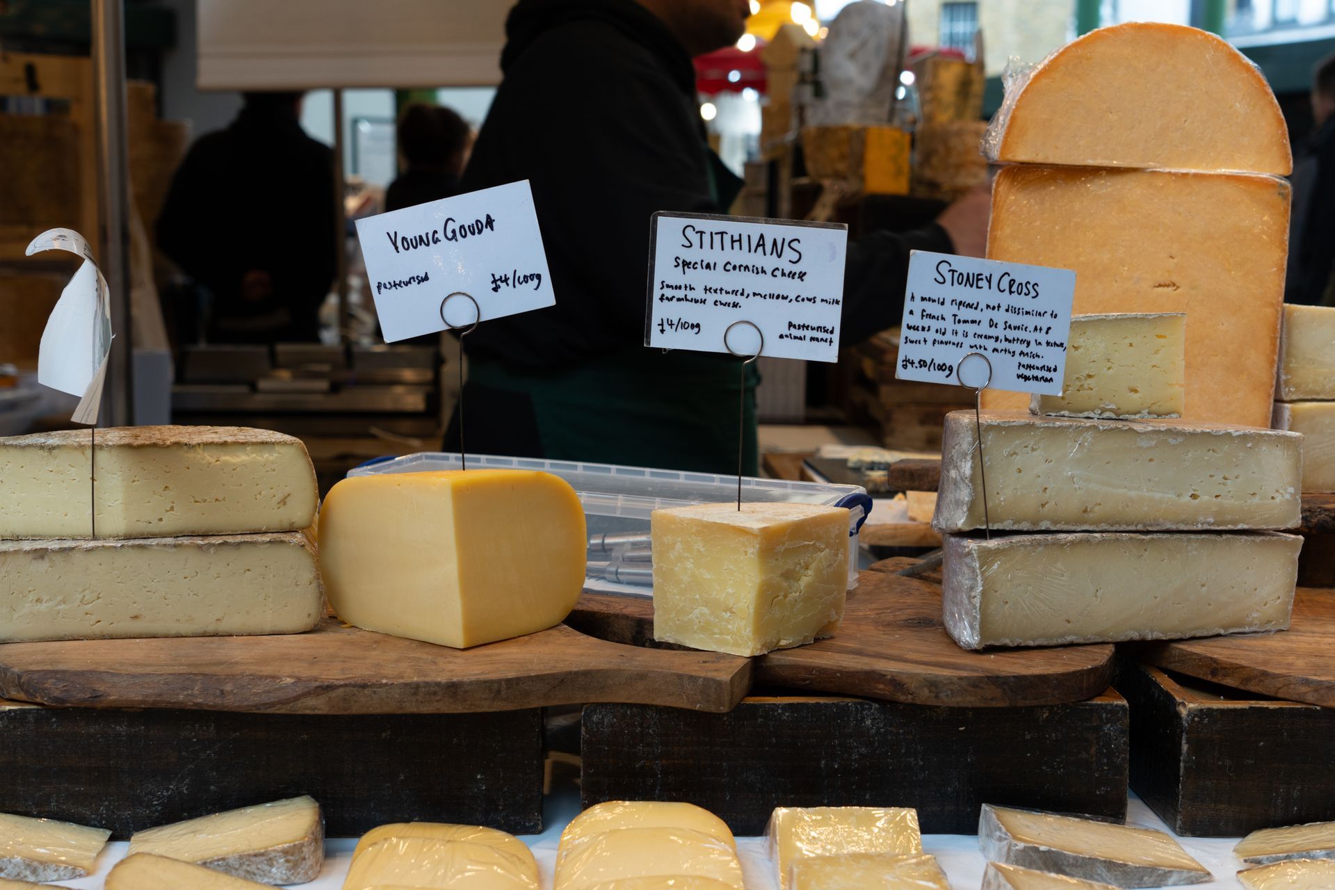 Selection of cheese on deli counter | Institute for Cheese & Dairy