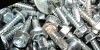 Pile of metal bolts and screws.