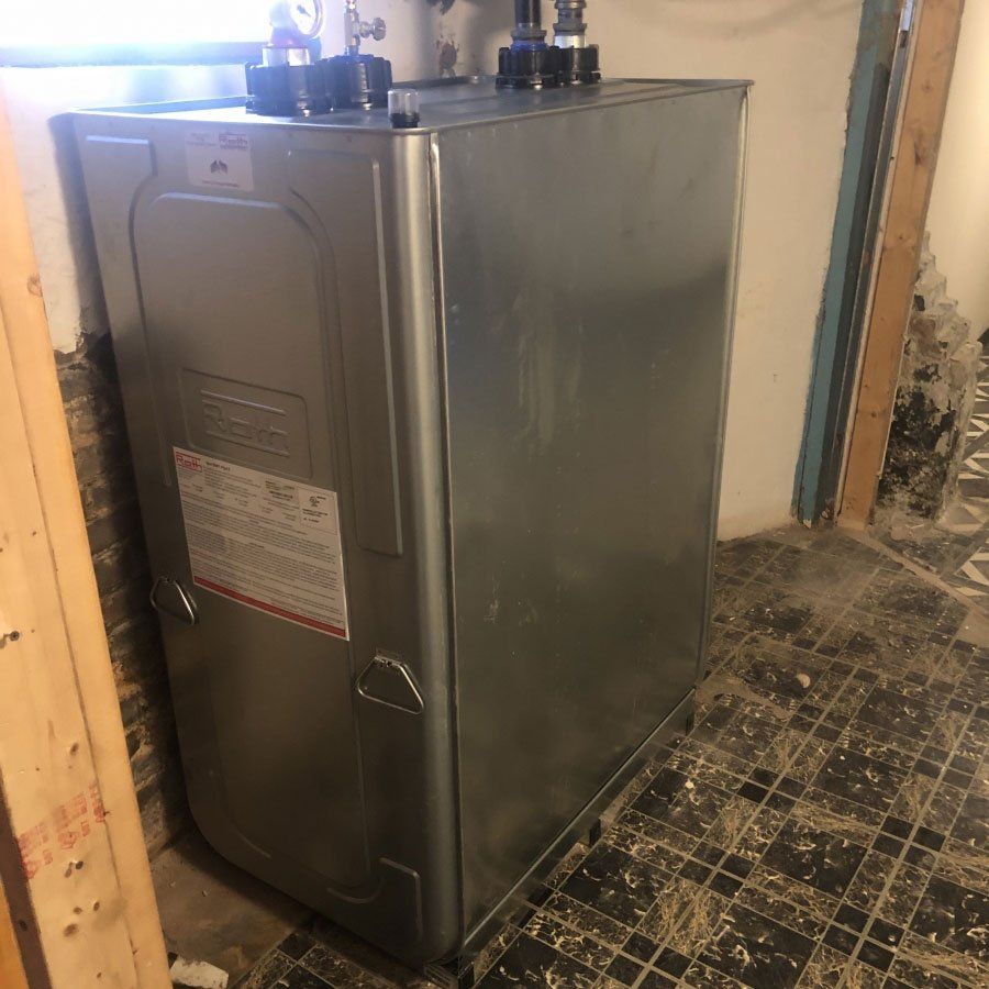 Oil Storage Tank — West Springfield, MA — Clean Air Mechanical Heating & Air Conditioning