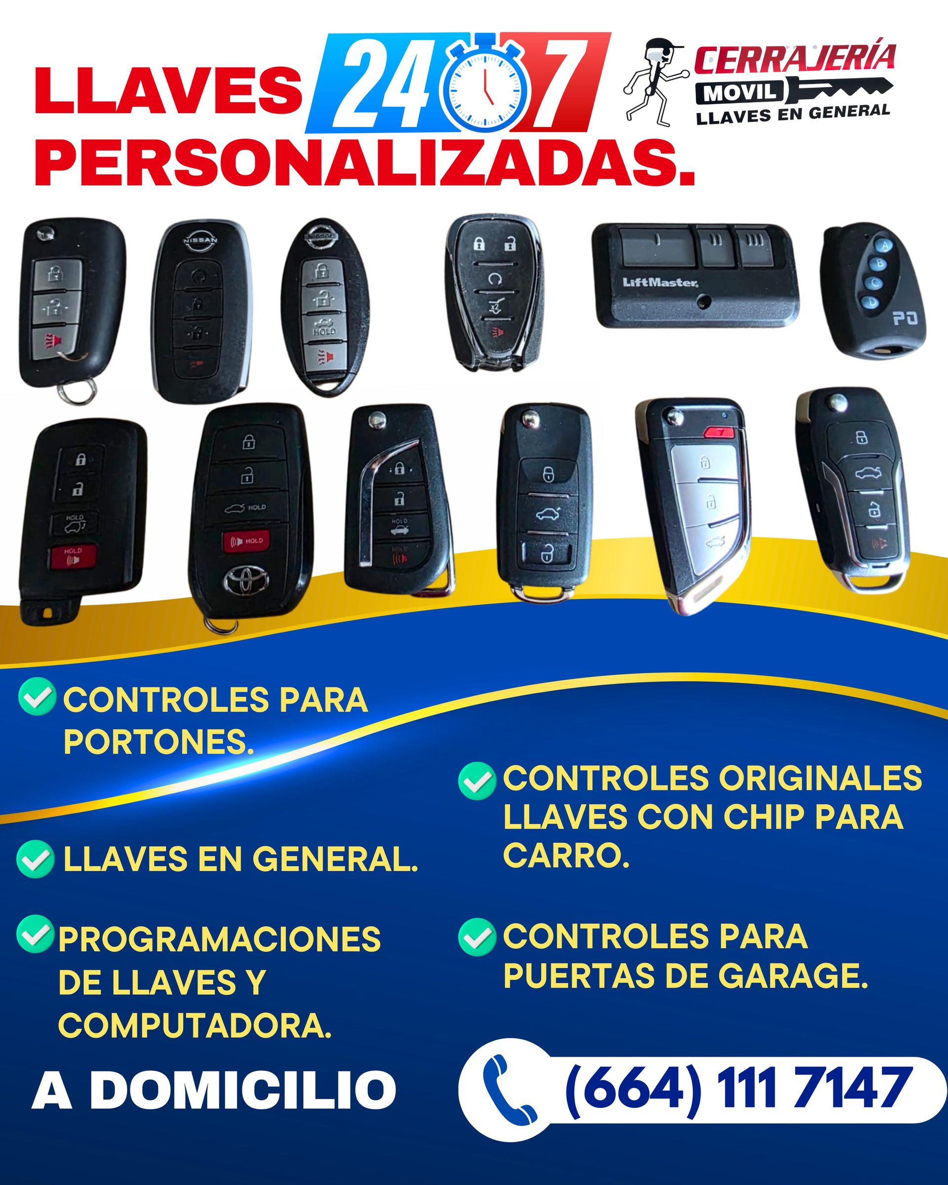 CERRAJERÍA MÓVIL TIJUANA