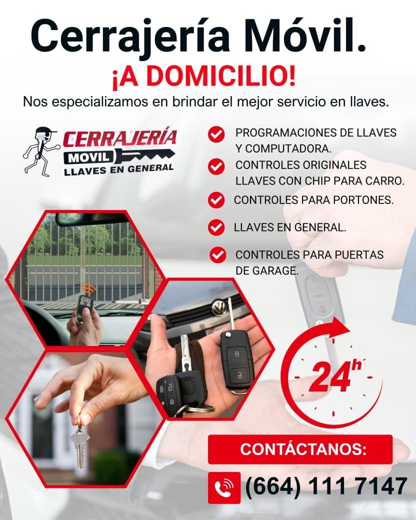 CERRAJERÍA MÓVIL TIJUANA