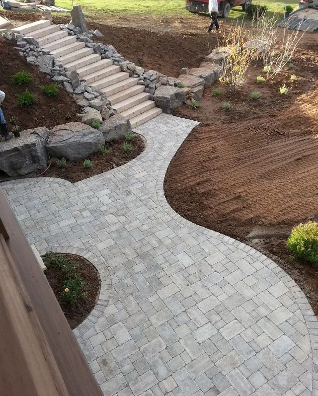 landscaping project