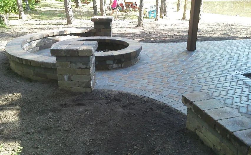 outdoor patio installation