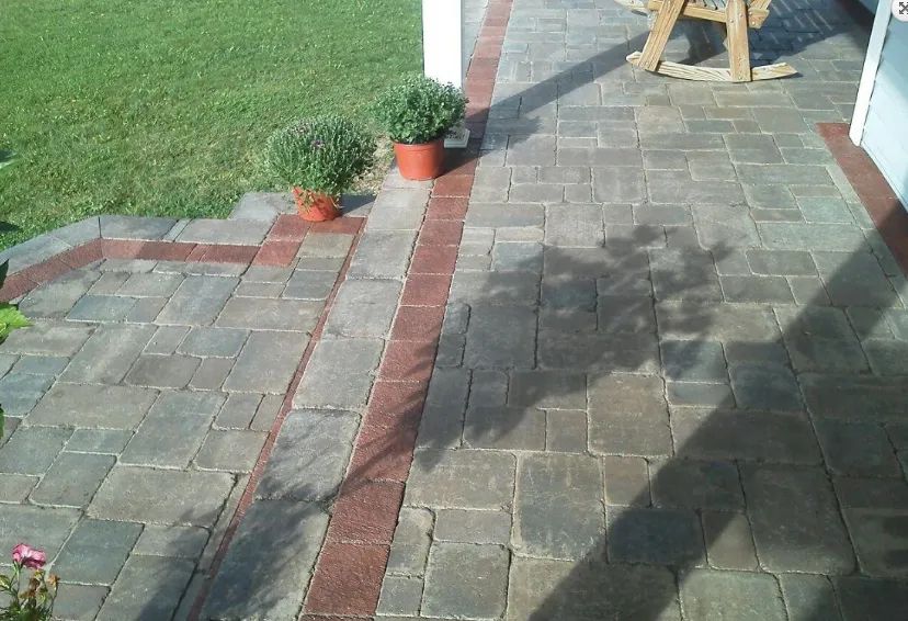 hardscaping project