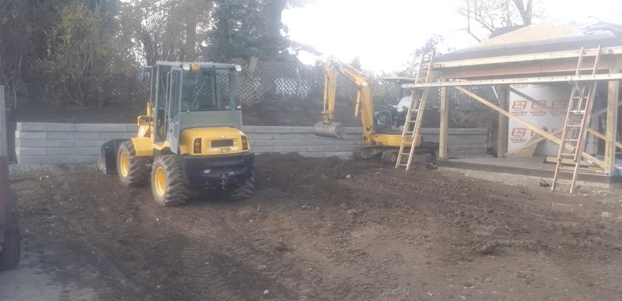 landscaping project