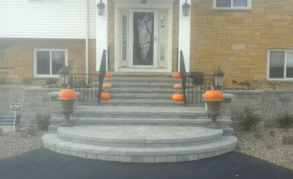 hardscaping project