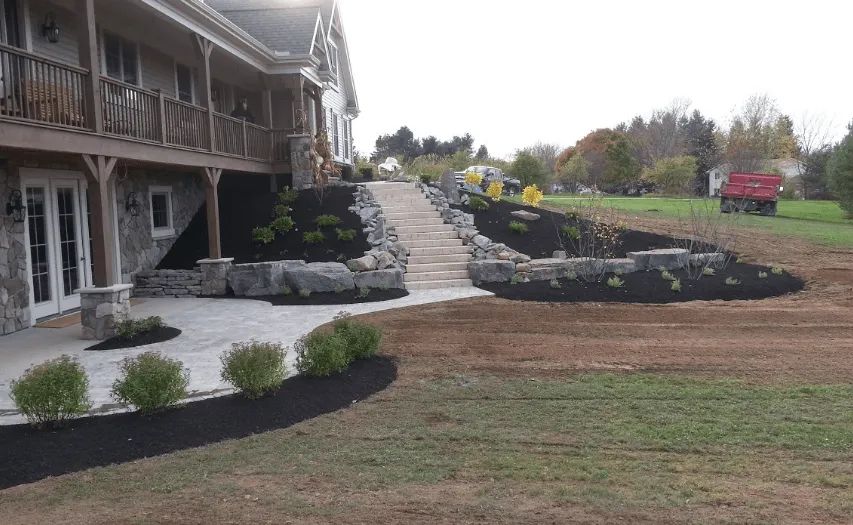 landscaping project